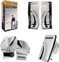 PowerTek Barikad V2.0 Junior Ice Hockey Goalie Pad Set - 26" Leg Pads, Glove & Blocker