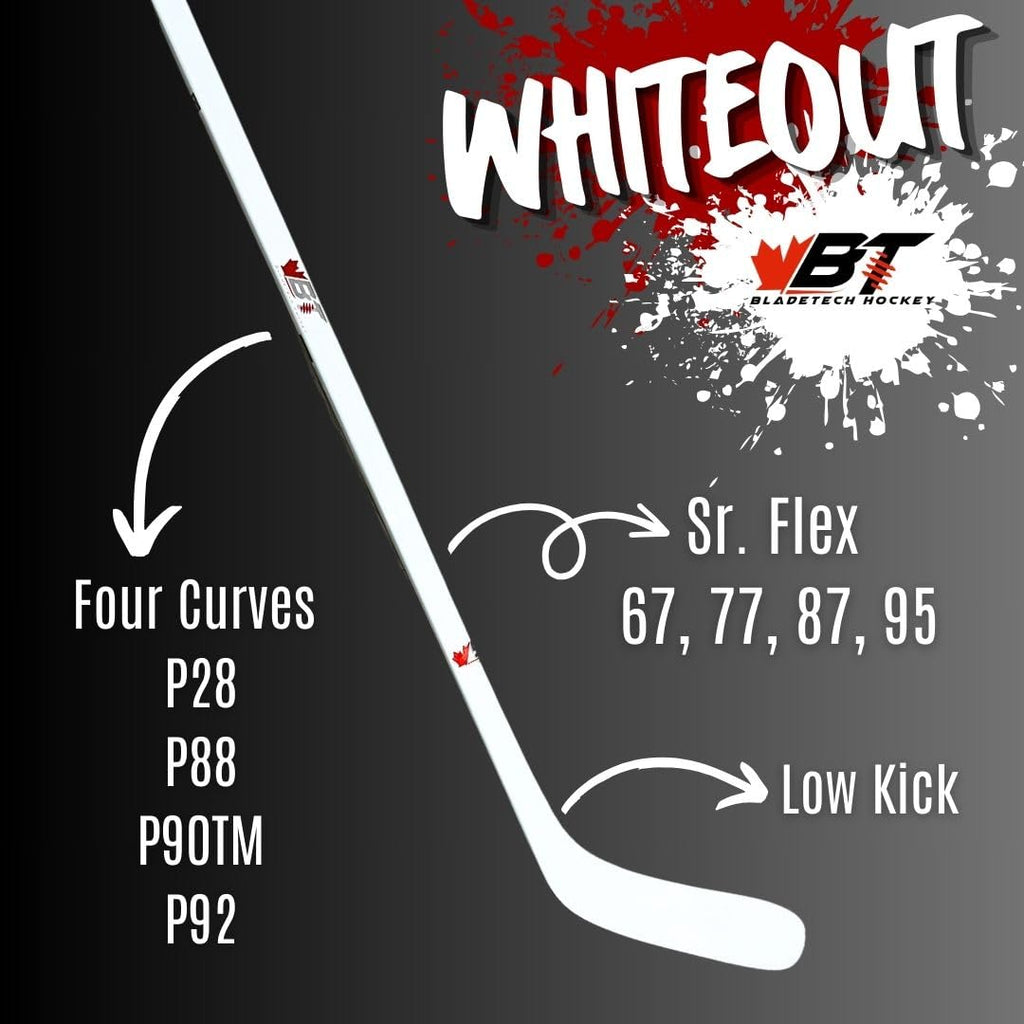 Bladetech Whiteout - Sr. Hockey Sticks