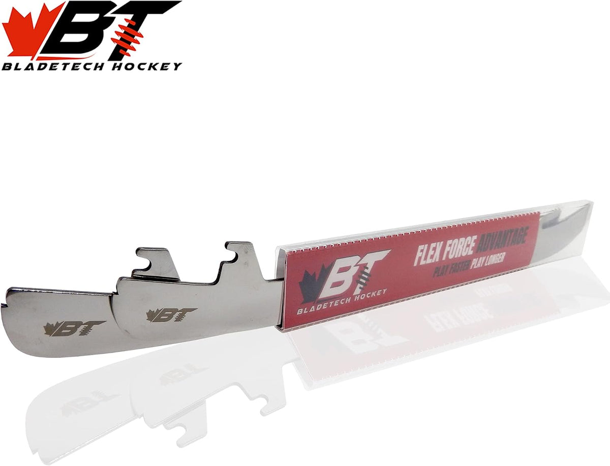 Replacement Hockey Skate Blades - Mirror Stainless - All Quick-Release Holders