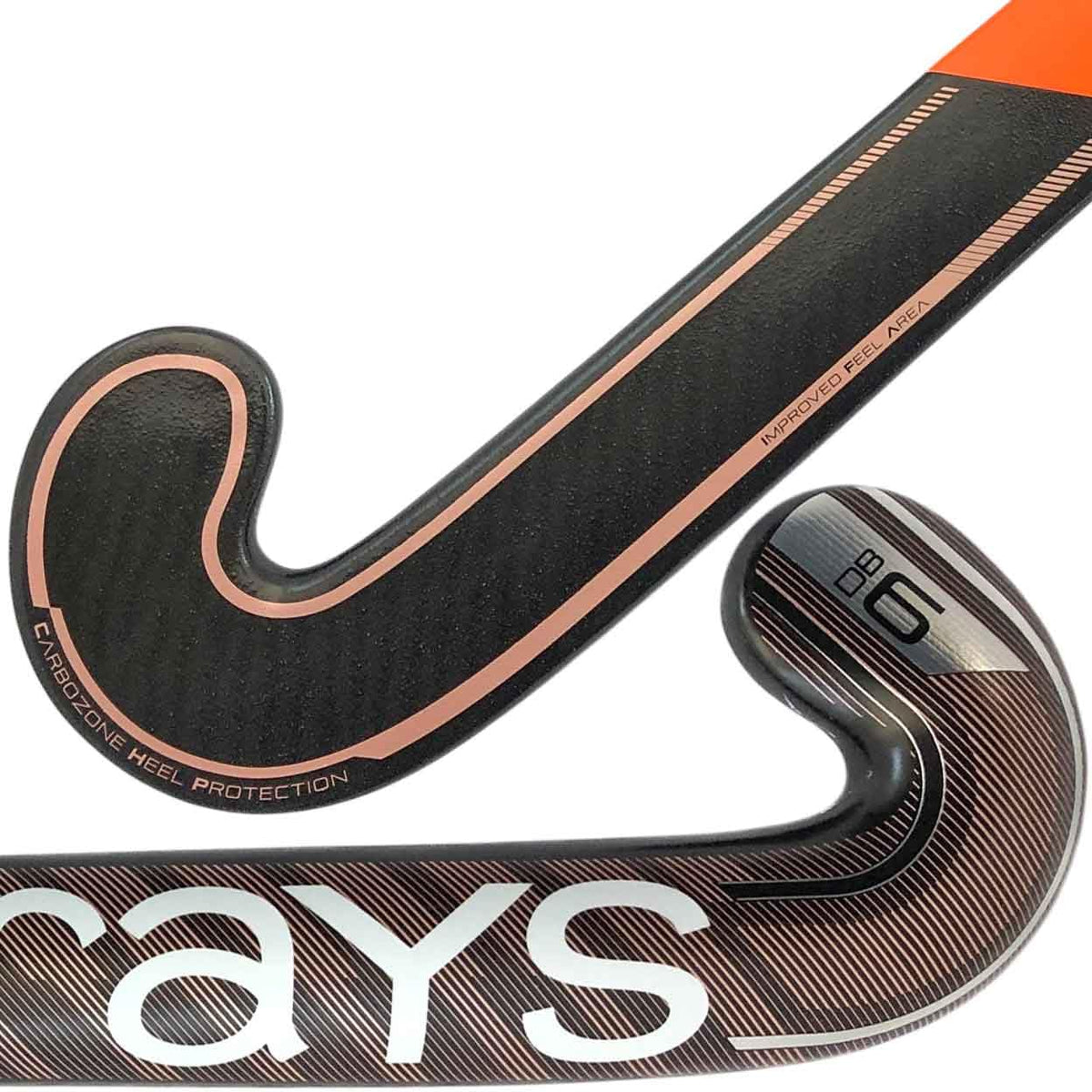 Longstreth Grays DB6 Field Hockey Stick - Dynabow Profile for Advanced Players - Ideal for Outdoor Play