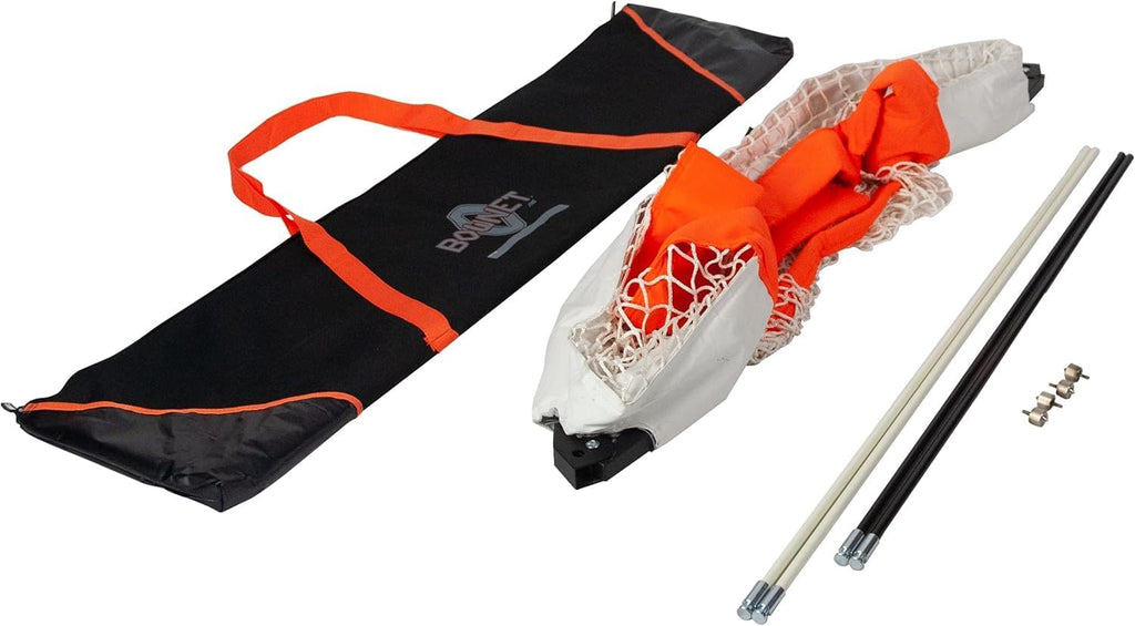 Bownet Portable Street Hockey Net, 4'6" x 3'6", Padded Posts, Steel Frame