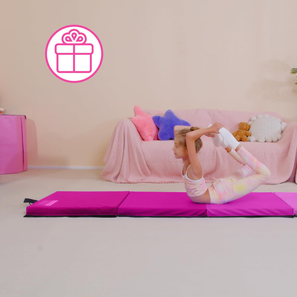 Kangaroo Hoppers Gymnastics Tumbling Mats Foldable Gym Tumble Mat for Kids