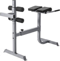 Cap Strength Roman Chair â Adjustable Back Extension Bench for Core & Glute Workouts, Heavy-Duty 300 LB Capacity - Black and Gray Options