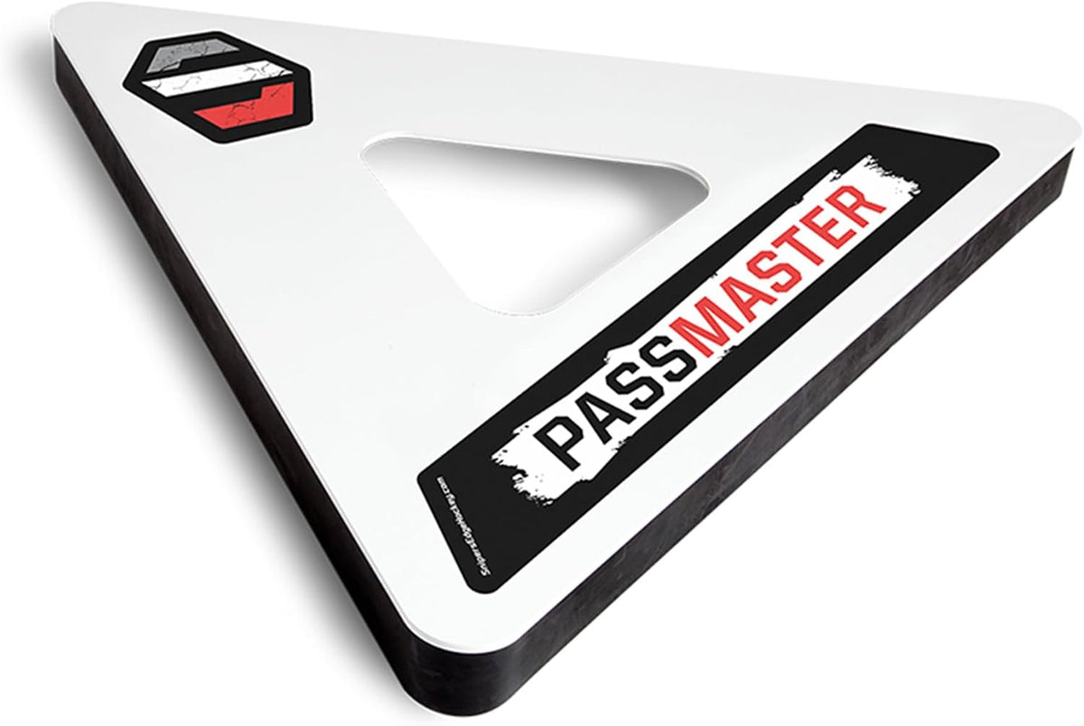 Snipers Edge Hockey PassMaster - 26" x 26" x 26" - Easy Assembly, Hockey Passer & Rebounder for Passing, One-Timers & Stickhandling Training, Portable Skill Development Aid, Works On and Off Ice