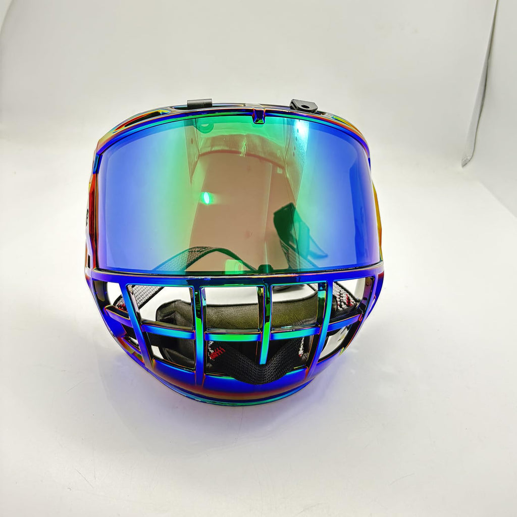 GY Hockey Full Shield Visor Junior Ice Hockey Helmet Full Face Protection Visor Youth Anti-Scratch/Anti-Fog