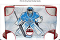 Hockey Goal Shooting Tutor â 5 Precision Targets with Full Goalie Blocker â Tear-Proof & App-Compatible â Fits Regulation Net by Hockey Revolution