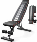 Adjustable Weight Bench, ASTM-Certified 660LB Workout Bench for Home Gym