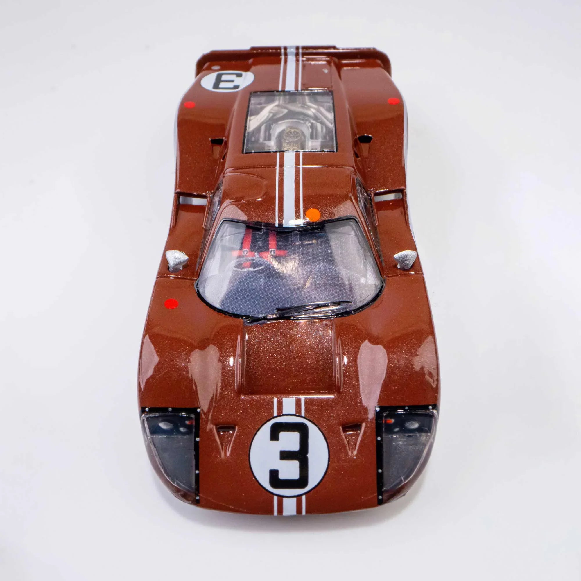 AFX Racing Ford GT40 Mark IV No.3 LeMans HO Scale Slot Car