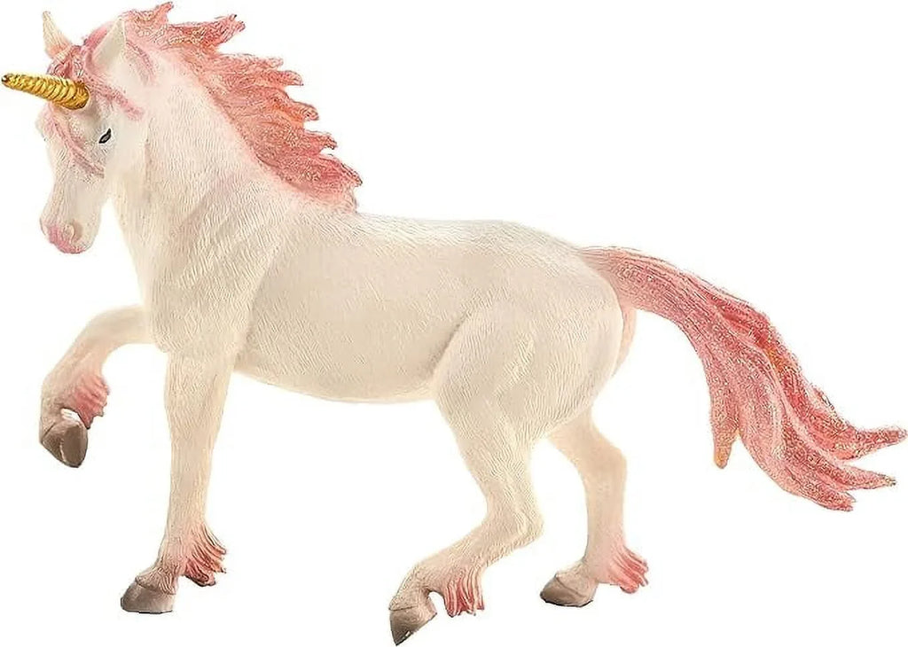 MOJO Unicorn (Pink) Realistic Fantasy Toy Replica Hand Painted Figurine