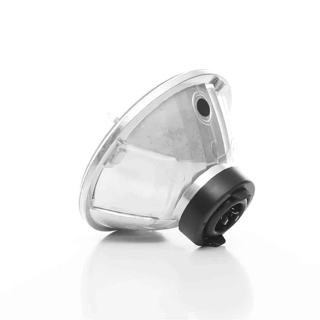 KC HiLiTES 42302 H4 Headlight Conversion Kit for Jeep JK, chrome, size:- 7 inches diameter