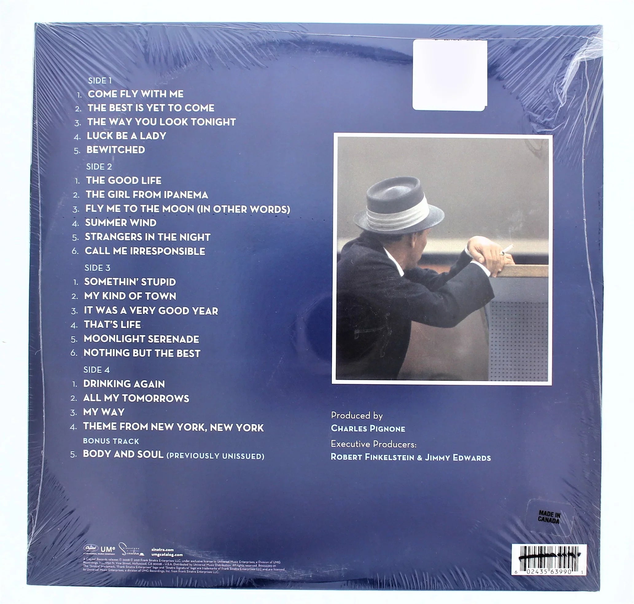 Frank Sinatra - Nothing But The Best (2LP - 1 Blue & 1 Clear) (Limited Edition)