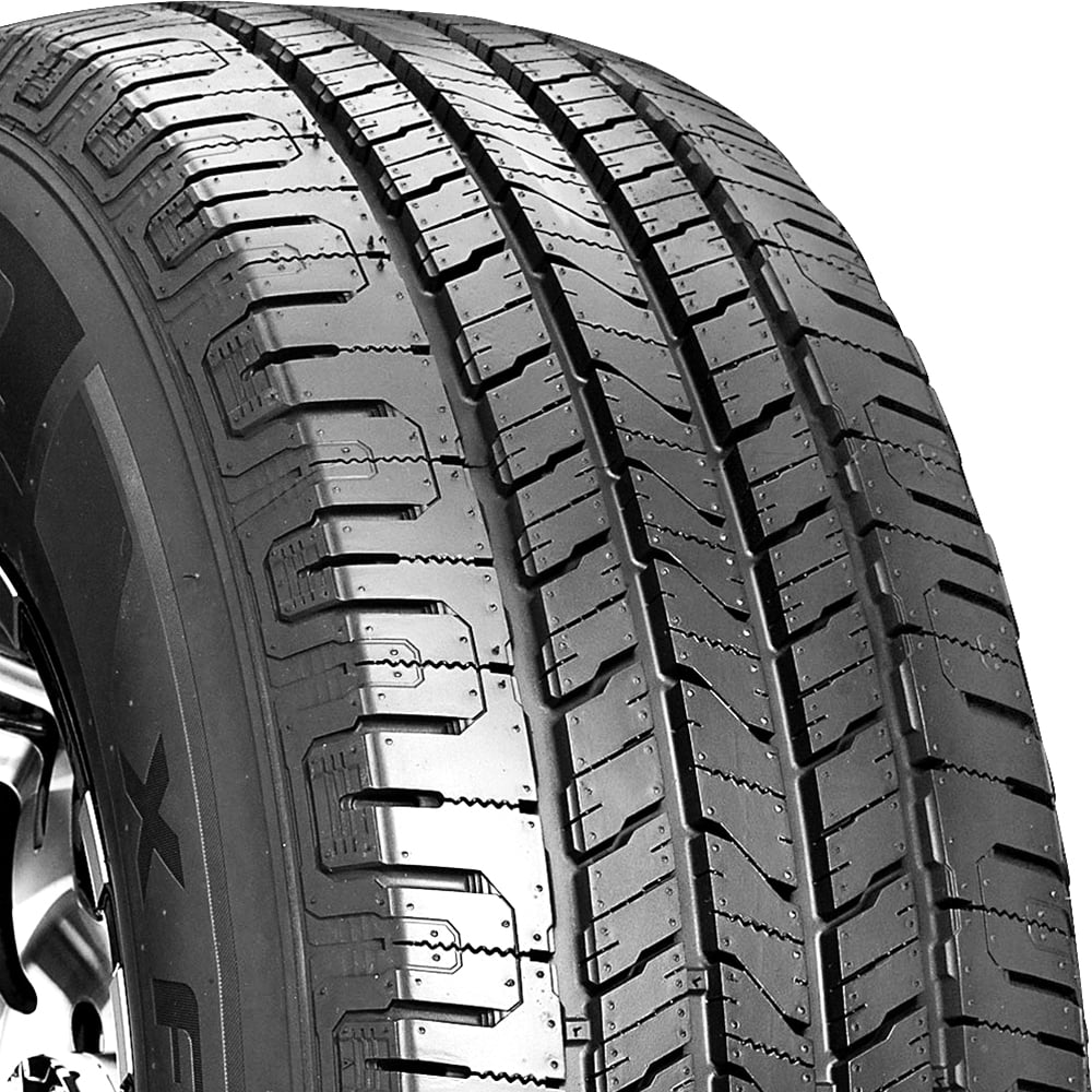 Set of 4 (FOUR) Laufenn (by Hankook) X Fit HT 225/70R15 100T A/S All Season Tires Fits: 2005 Ford Escape XLT, 2000 Jeep Wrangler Sahara