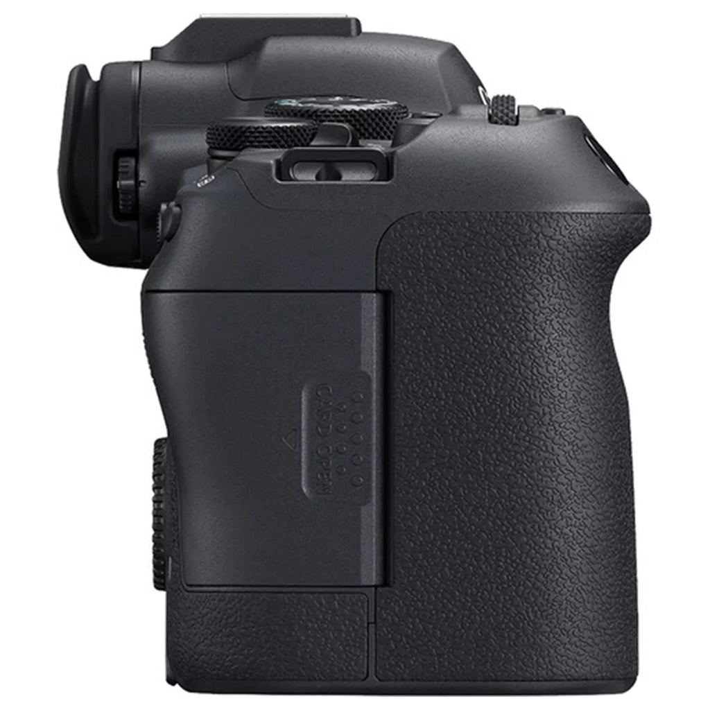 Canon EOS R6 Mark II Mirrorless Camera with RF 24-105mm Lens + EF 75-300mm + SanDisk 128GB Memory Card + Case + LED Flash+ ZeeTech Accessory Bundle