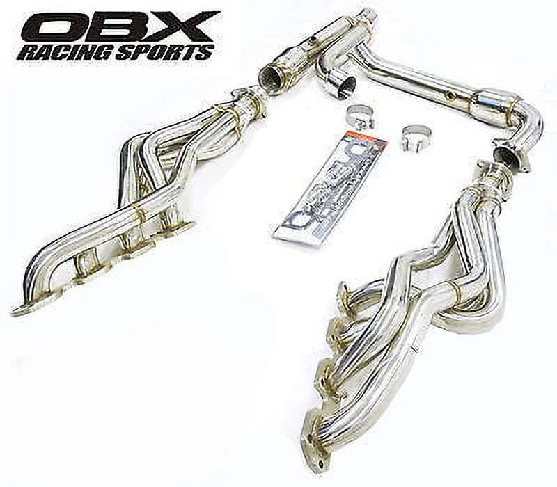 OBX-RS Catted Long Tube Header People For 03 thru 04 Dodge Ram 1500 5.7L Hemi 2WD