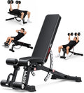 Keppi FID Adjustable Weight Bench,1200LBS Workout Bench for Home Gym