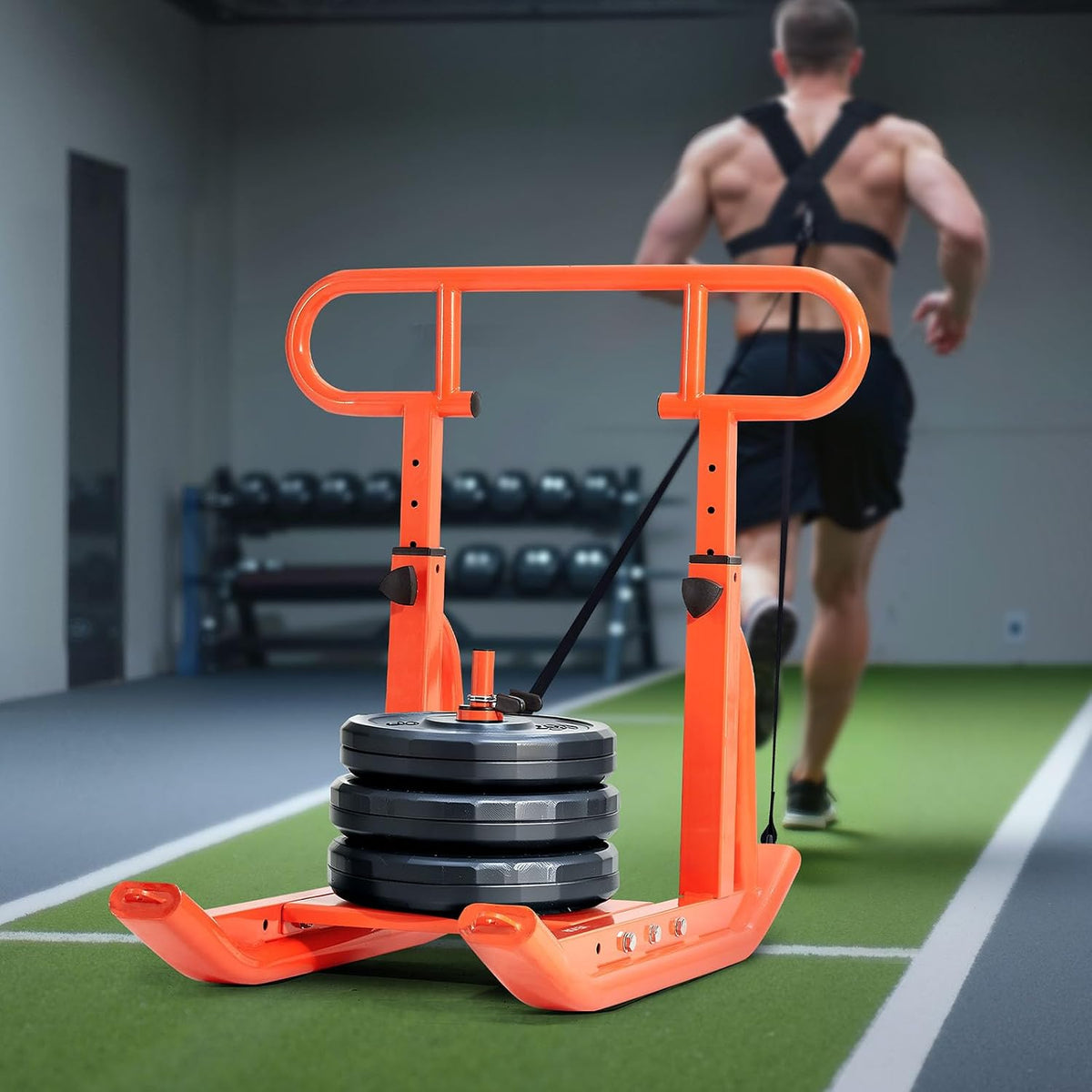 VEVOR Weight Sled,Workout Sled for Push-Pull Running & Strength Training