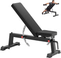 HANDBODE Adjustable Weight Bench, 1500 lb Capacity Workout Bench for Home