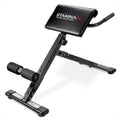 Stamina X Adjustable Ab, Back, and Core Strength Exercise, Sit-Up Fitness Hyperextension Weight Bench for At-Home Workouts