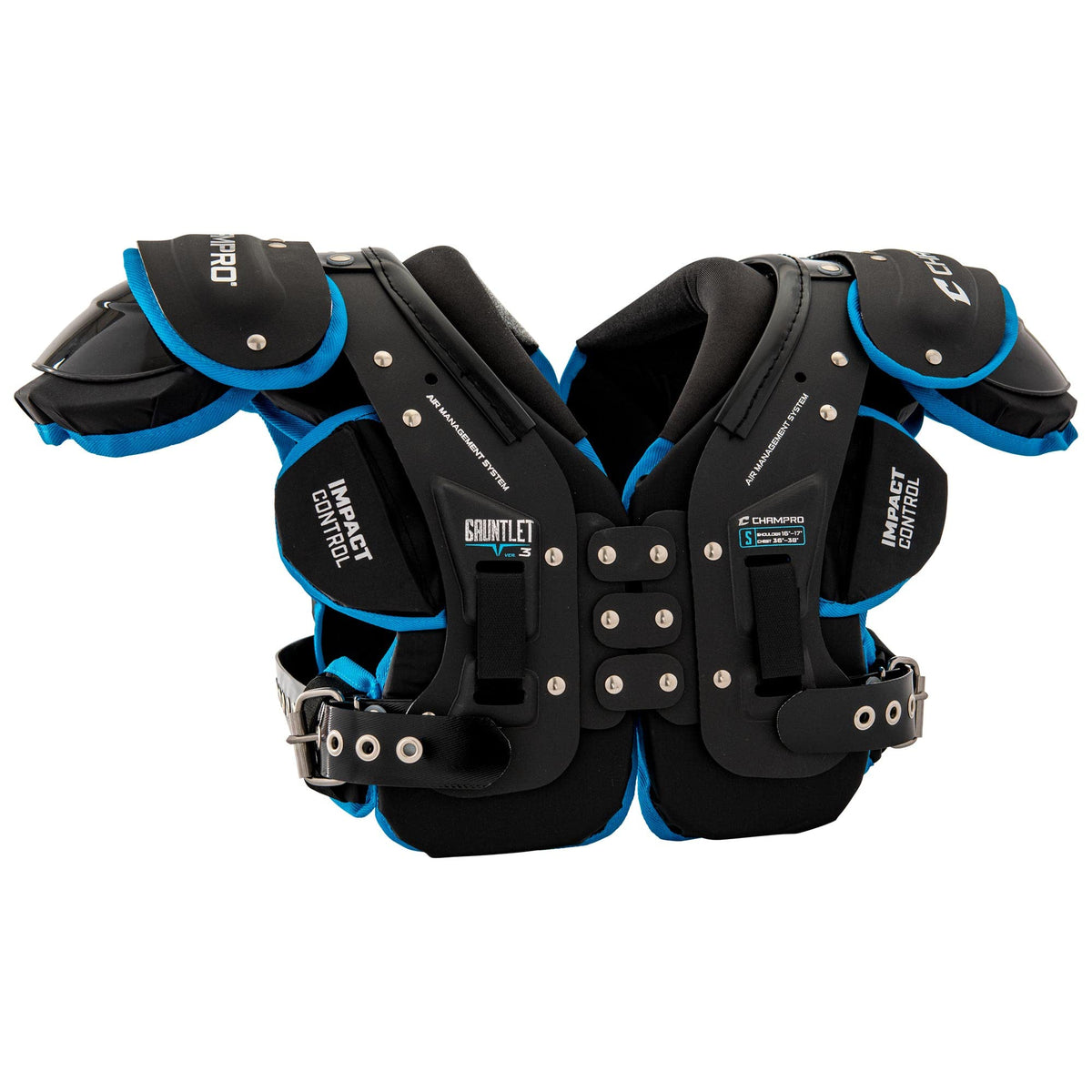 Champro Gauntlet III Football Shoulder Pads