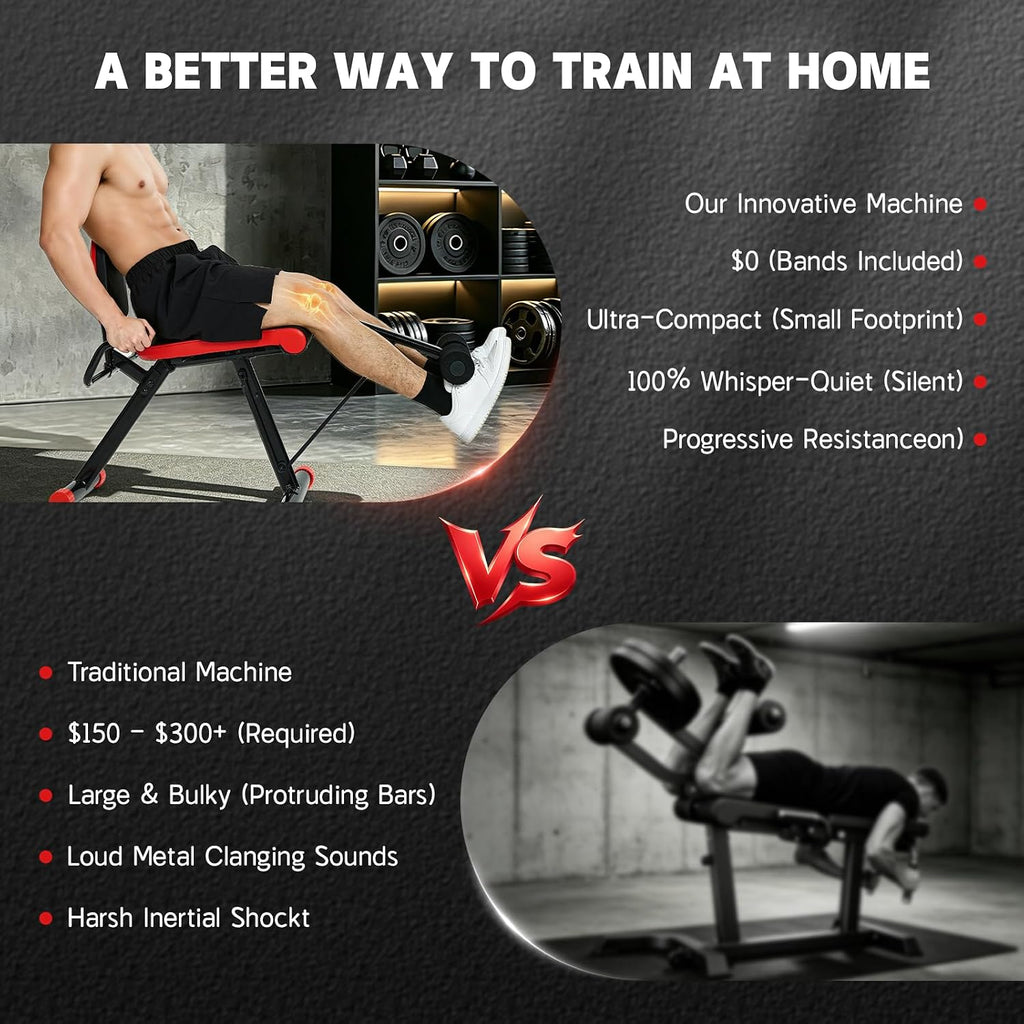 Leg Extension Machine for Home Gym Seated Leg Workout Equipment
