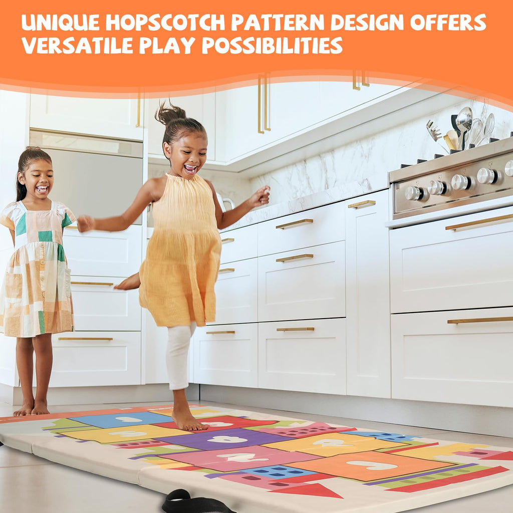 Kangaroo Hoppers Gymnastics Tumbling Mats Foldable Gym Tumble Mat for Kids