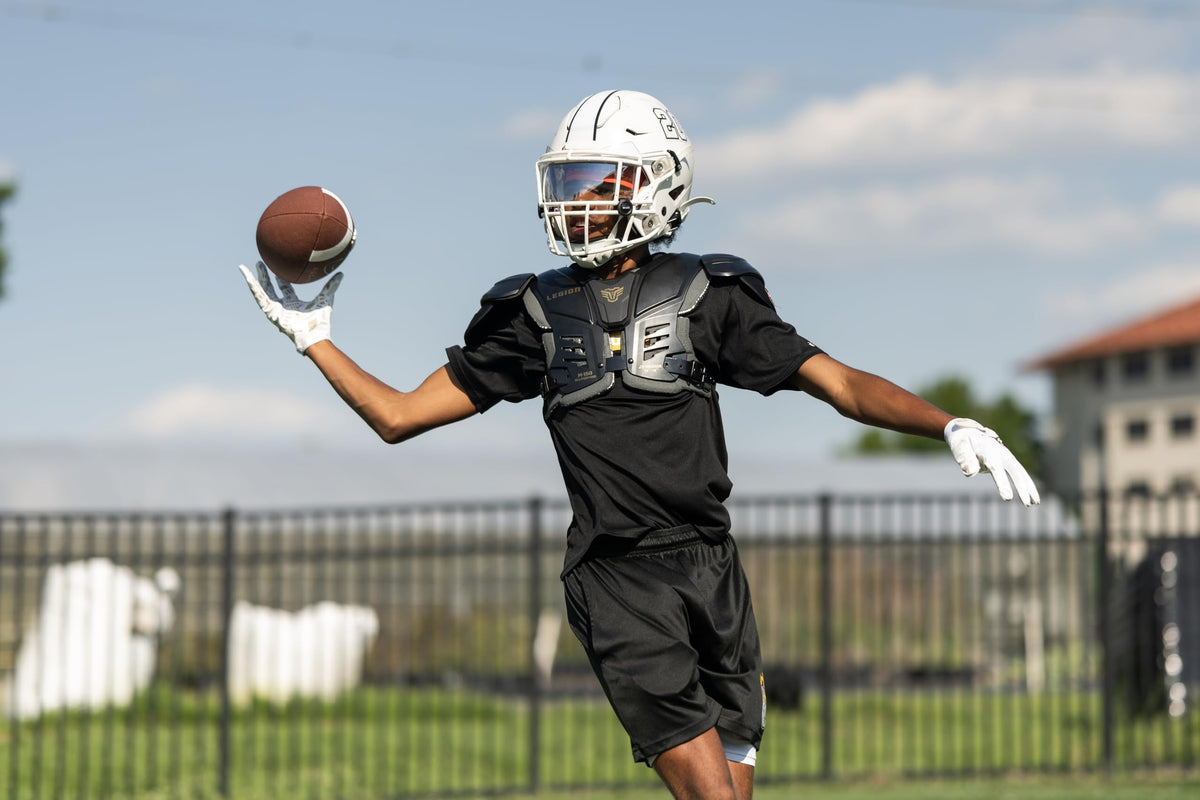 M-150 Junior Varsity Football Shoulder Pads, Patents Pending, Lightweight, Optimized Mobility, Enhanced Impact Protection, Industry-Best Ventilation and Cooling