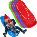 Large Sturdy Snow Sleds for Both Kids and Adults,48â