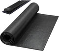 THERUN Treadmill Mat, Non-Slip Foldable Exercise Equipment Mat for Walking Pad, Weight Bench, Noise Reducing Shock Absorbing Floor Protector for Home Gym, Carpet & Hardwood Floors