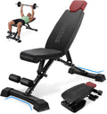 Adjustable Weight Bench for Home Gym 2.2 Inch Thick Pad