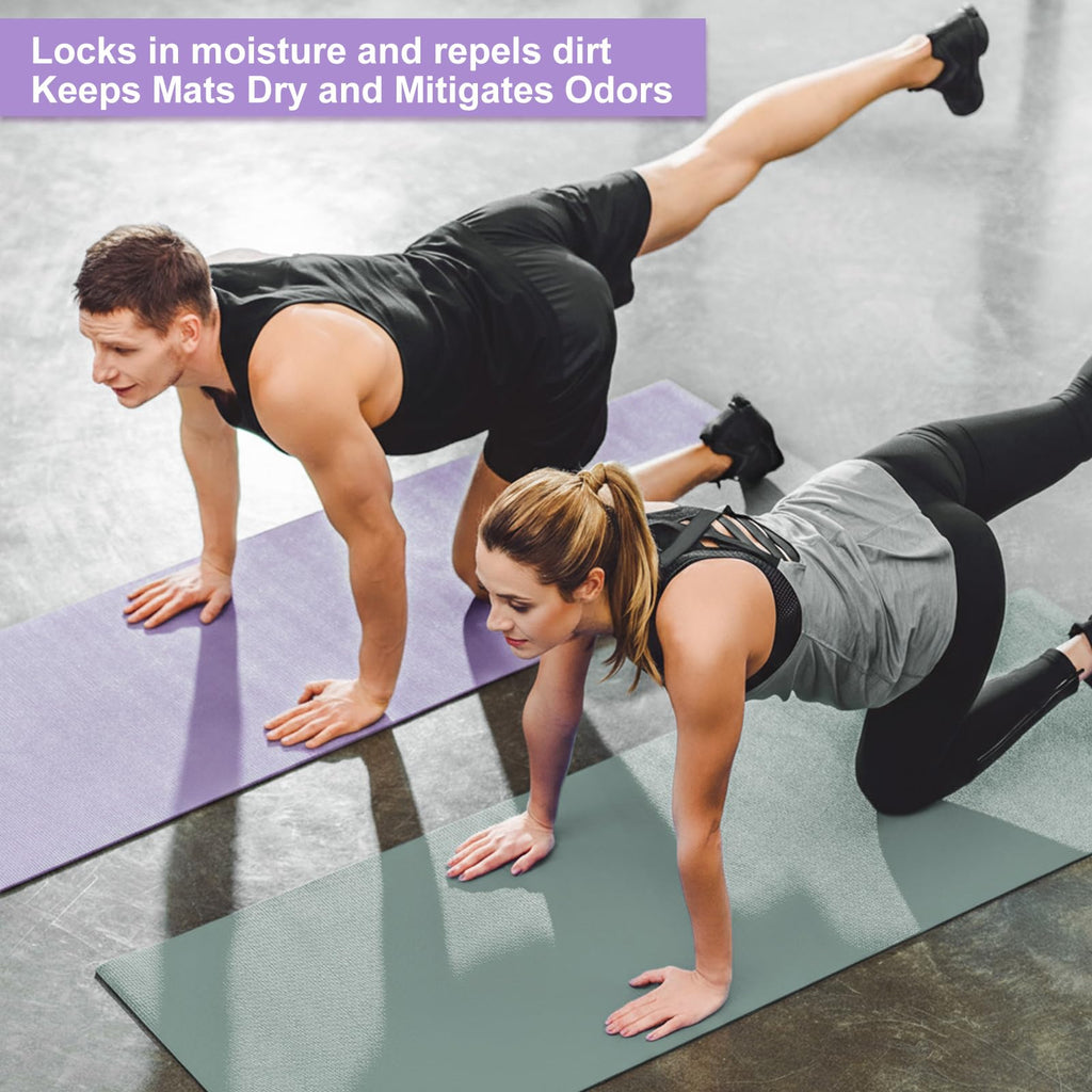 Funtery 3 mm Thin Yoga Mats Bulk, 68 x 24 in