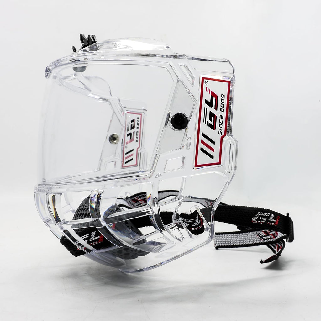 GY Hockey Full Shield Visor Junior Ice Hockey Helmet Full Face Protection Visor Youth Anti-Scratch/Anti-Fog