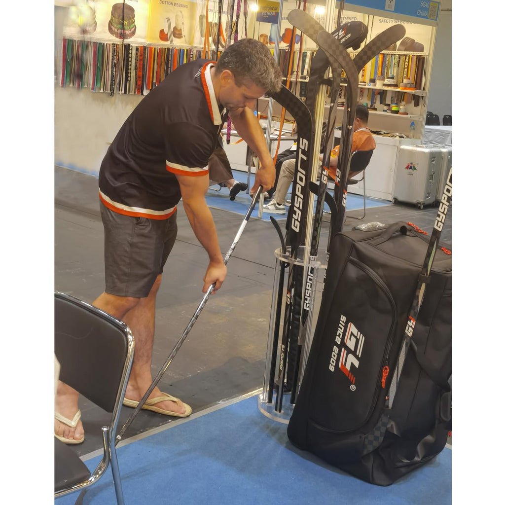 GY Ice Hockey Stick Senior Professional 100% Carbon Fibre Hockey Stick Adult 66"" Length, Shaft Woven UD 24K / Fle 75