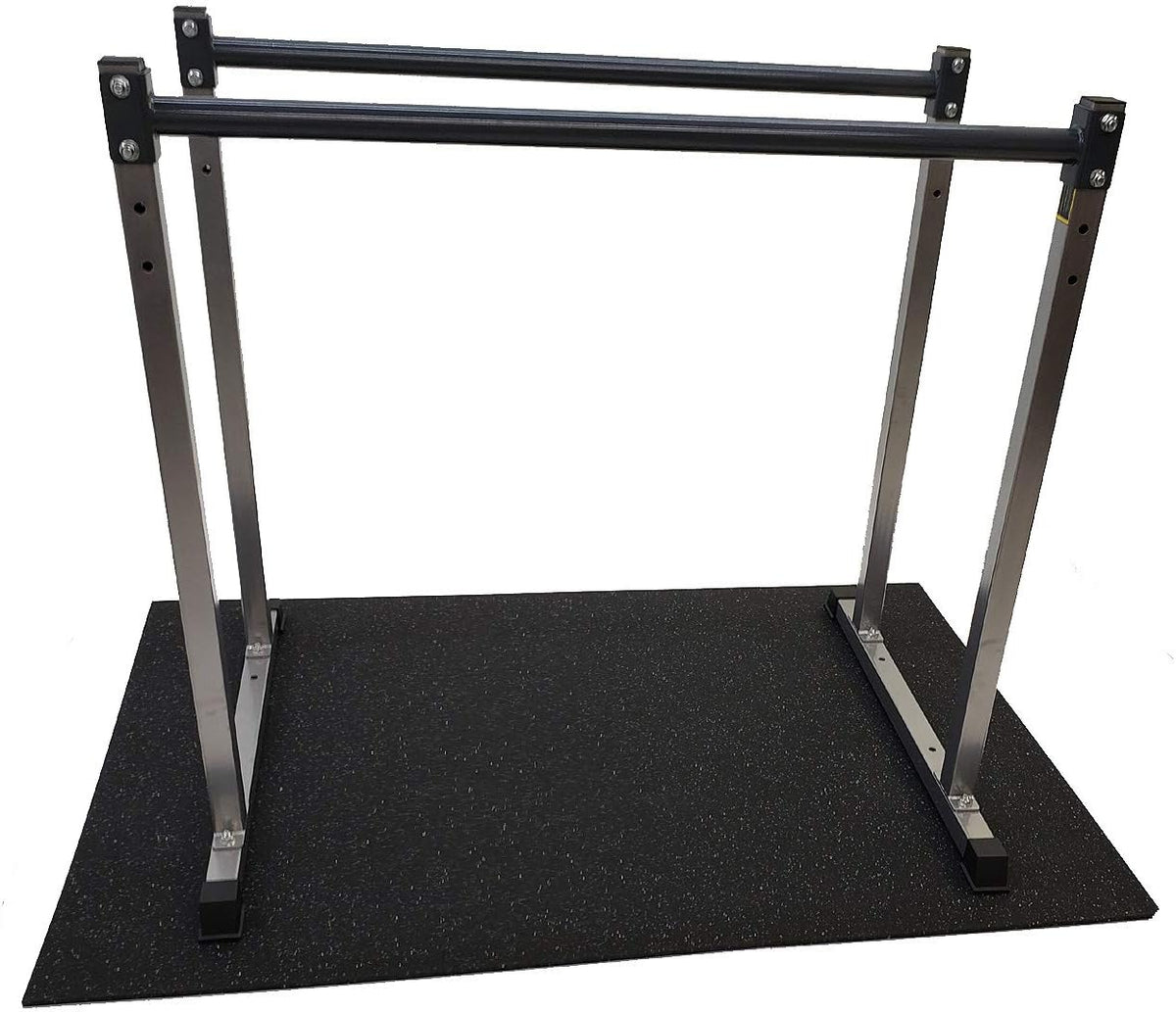 American Made Thick Rubber Gym Flooring 1/2" Thick 48" x 72" for Medium/Large Equipment