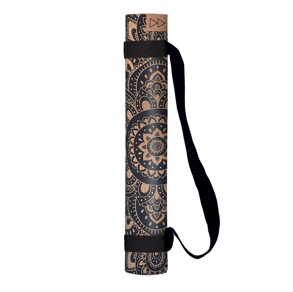 YOGA DESIGN LAB | The Cork Yoga Mat | Eco Luxury | Ideal for Hot Yoga, Power, Bikram, Ashtanga, Sweaty Workouts | Studio Quality | Includes Carrying Strap!