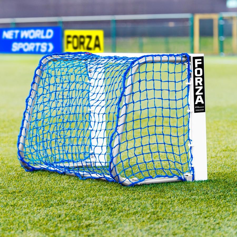 FORZA Mini Target Hockey Goal â Heavy-Duty Aluminum Training Goal â 3ft & 12ft Options â Folding Side Frames & UV-Treated Net â Ideal for Drills & Shooting Practice