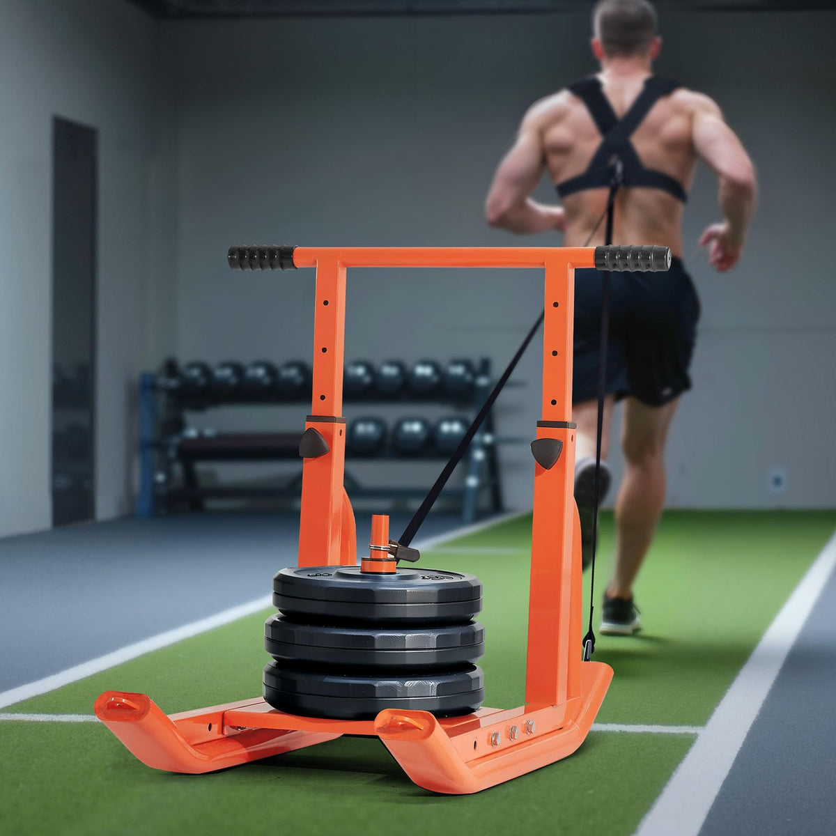 VEVOR Weight Sled,Workout Sled for Push-Pull Running & Strength Training
