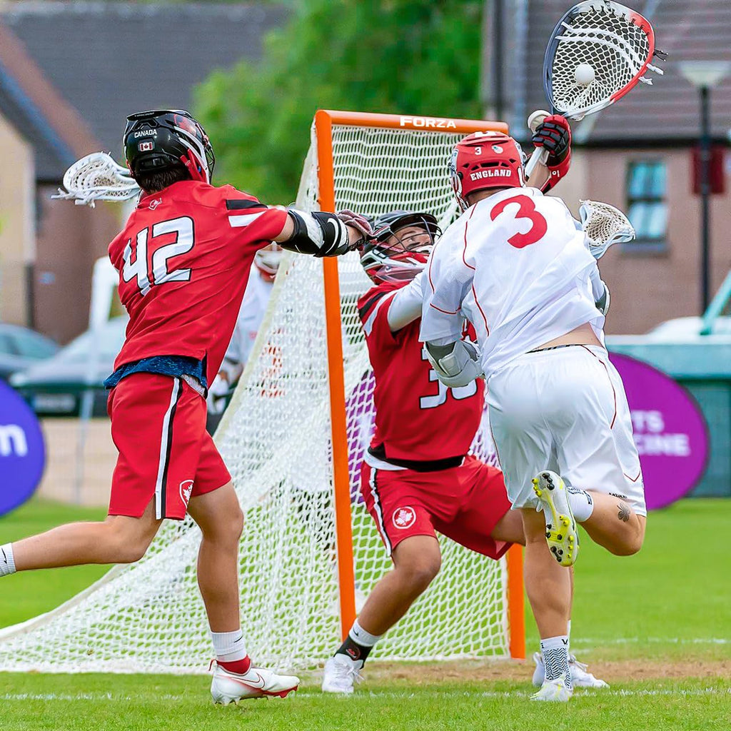 FORZA Lacrosse Goals | Pop-Up & Regulation Size Goals for Backyard, Training & Official Games | World Lacrosse Standard - Portable and Easy Assembly for Kids + Adults [4 Style Options]
