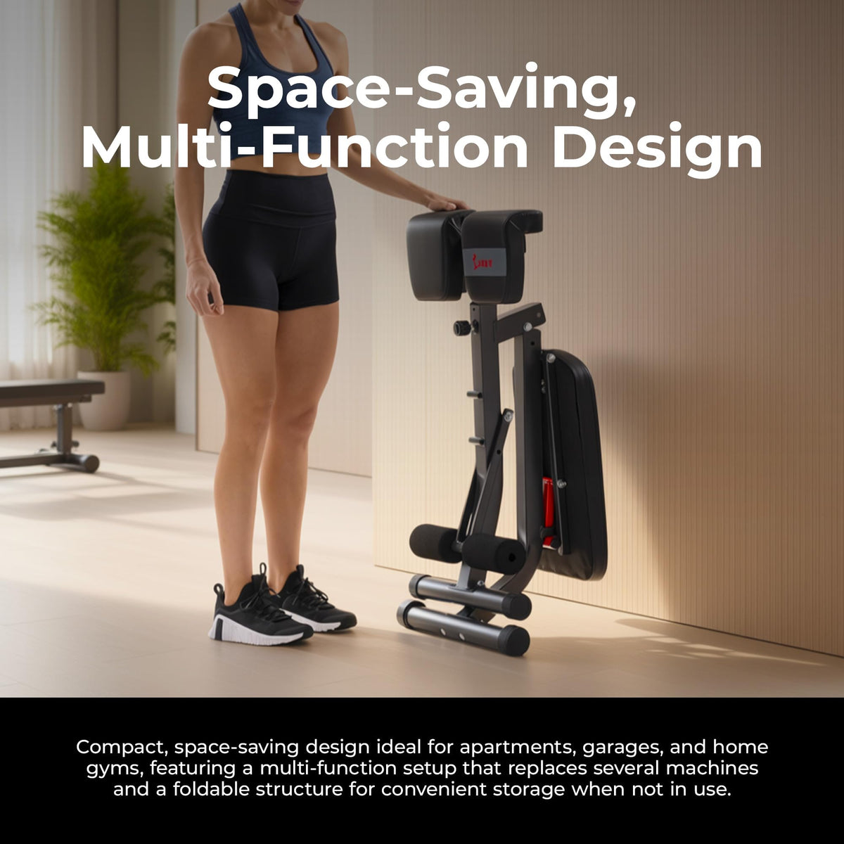 Sunny Health & Fitness Multi-Function Roman Chair