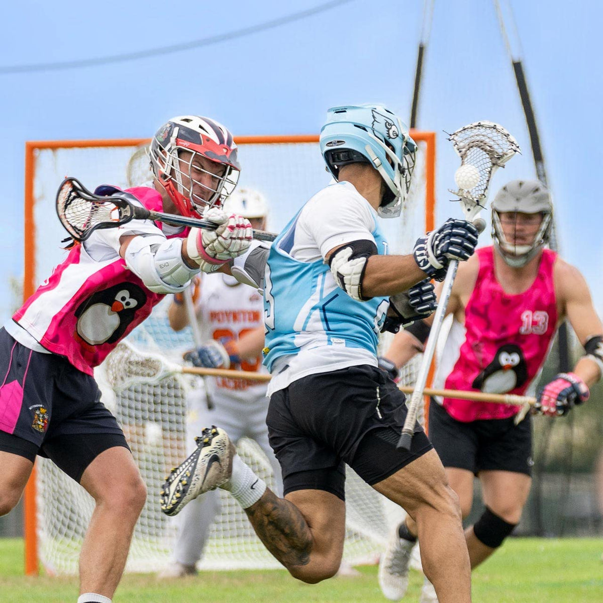 FORZA Lacrosse Goals | Pop-Up & Regulation Size Goals for Backyard, Training & Official Games | World Lacrosse Standard - Portable and Easy Assembly for Kids + Adults [4 Style Options]
