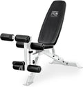 Marcy Foldable Incline Decline Weight Bench, Adjustable 6-Position Backrest