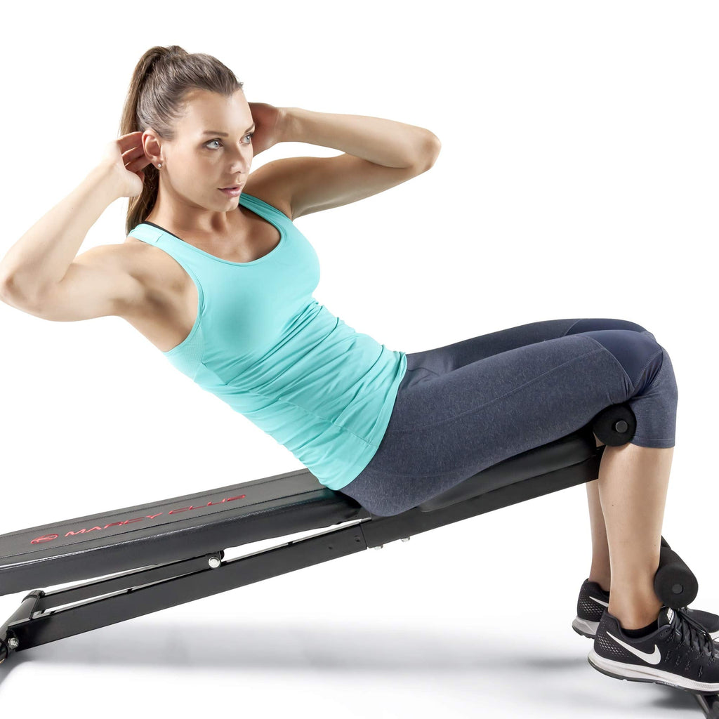 Marcy Multi-Position Adjustable Utility Bench for Home Gym Weightlifting and Strength Training