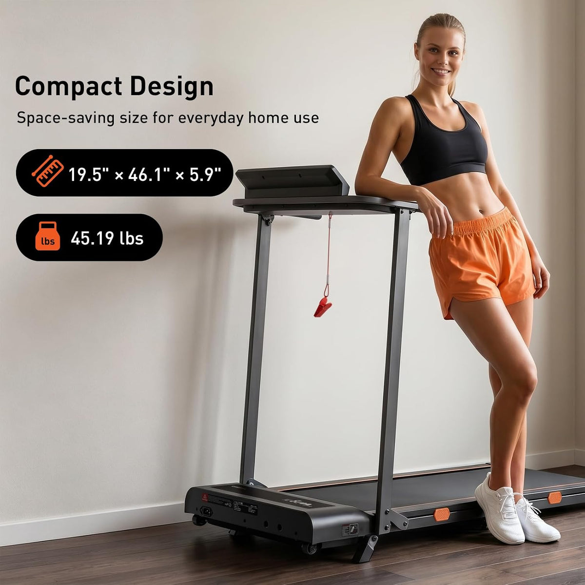 Cybergoing T16 Treadmill for Home Powered By BoschÂ®, Walking Pad