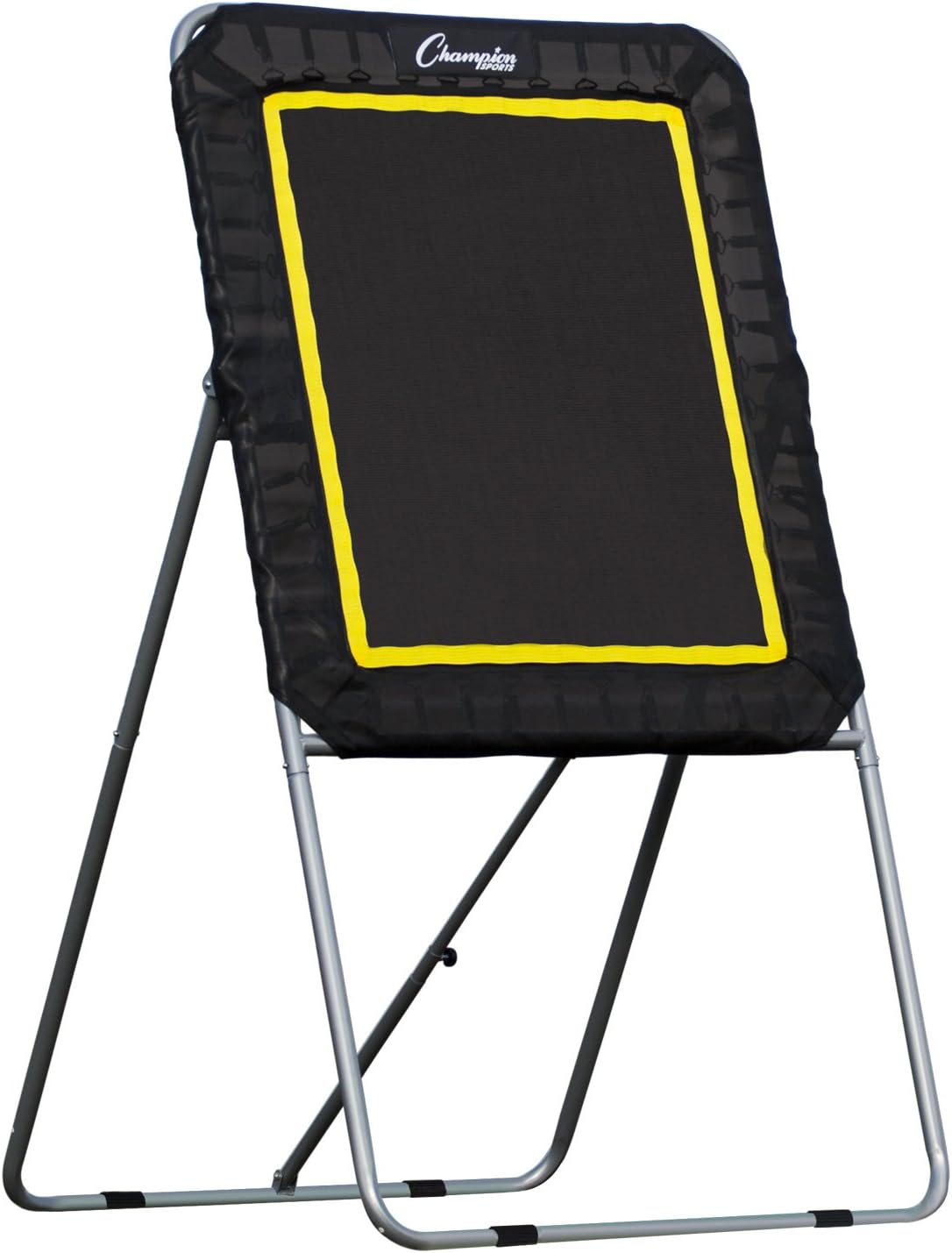 Champion Sports Deluxe Lacrosse Target: Ball Return Bounce Back Net Set for Professional, College and Grade School Training & Drills