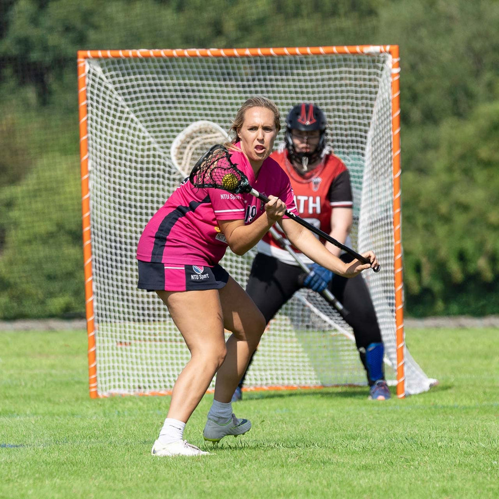 FORZA Lacrosse Goals | Pop-Up & Regulation Size Goals for Backyard, Training & Official Games | World Lacrosse Standard - Portable and Easy Assembly for Kids + Adults [4 Style Options]