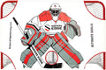 Snipers Edge Hockey Ultimate Goalie Shooter Tutor â Fits Inside Goal, Durable Impact-Resistant Vinyl, Enhances Shooting Accuracy, Ideal for Training & Practice, Dryland Hockey Accessories