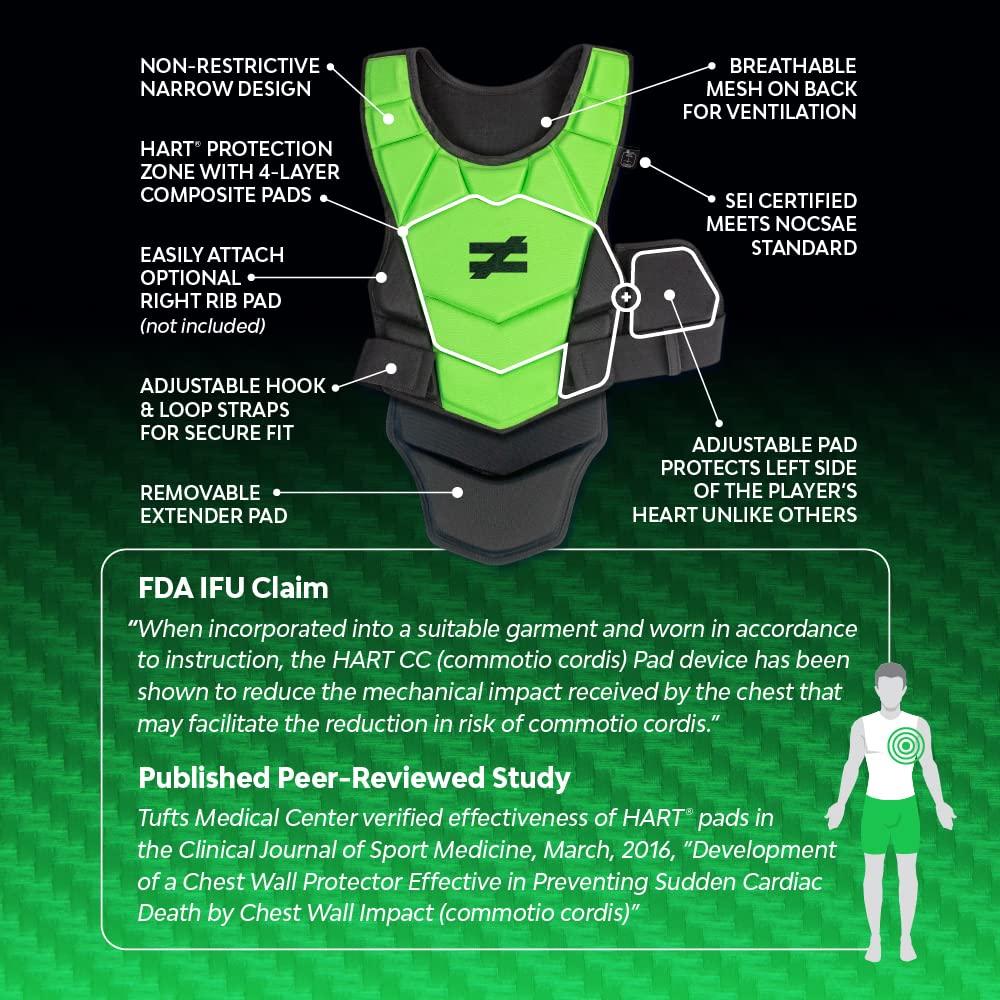 Unequal Lacrosse Goalie CC Chest Protector