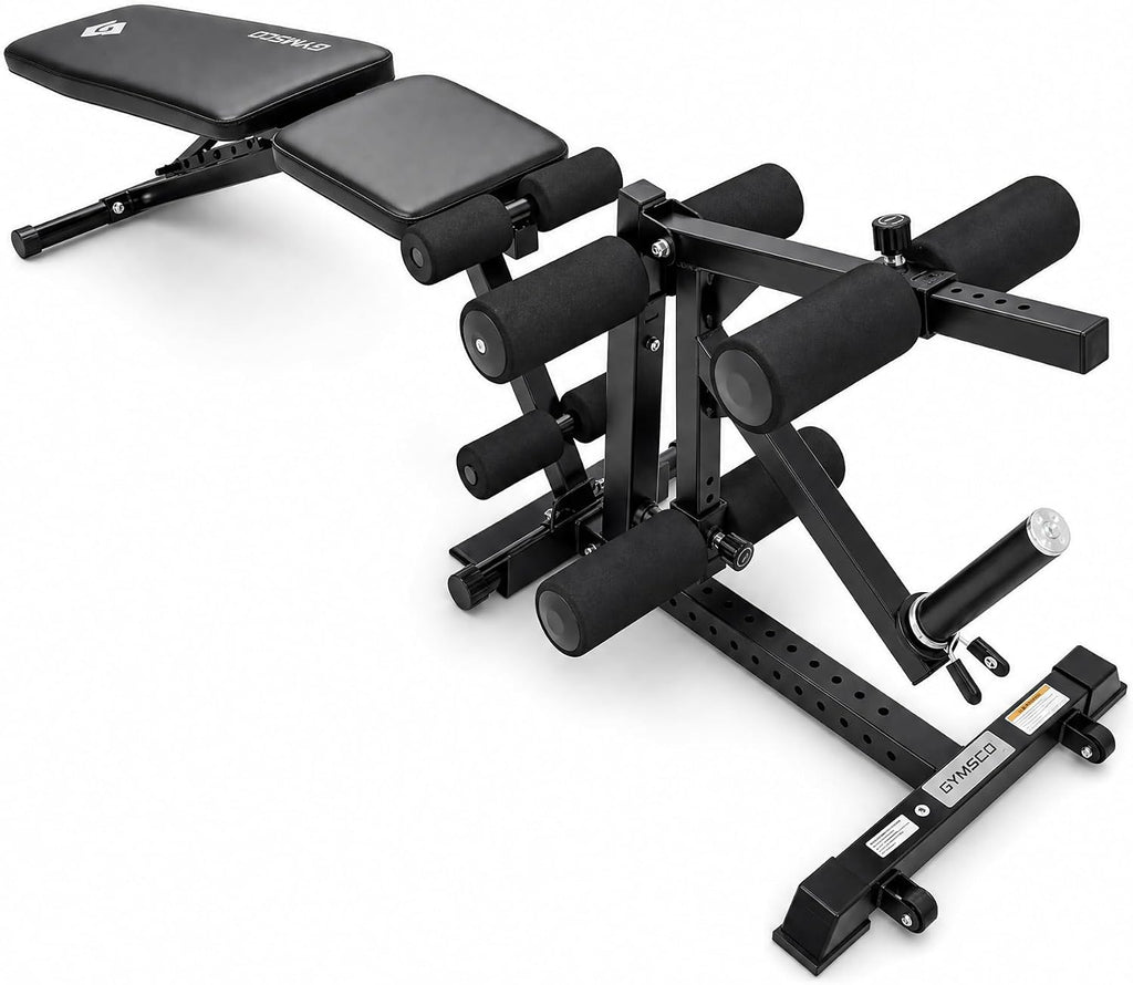 4-in-1 Leg Extension and Curl Attachment for Home Gym