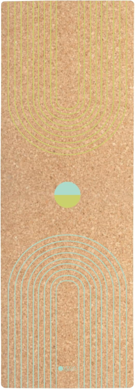 YOGA DESIGN LAB | The Cork Yoga Mat | Eco Luxury | Ideal for Hot Yoga, Power, Bikram, Ashtanga, Sweaty Workouts | Studio Quality | Includes Carrying Strap!