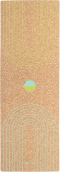 YOGA DESIGN LAB | The Cork Yoga Mat | Eco Luxury | Ideal for Hot Yoga, Power, Bikram, Ashtanga, Sweaty Workouts | Studio Quality | Includes Carrying Strap!