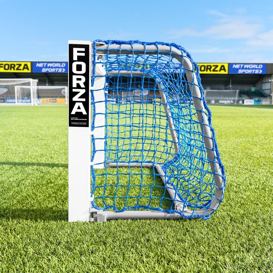 FORZA Mini Target Hockey Goal â Heavy-Duty Aluminum Training Goal â 3ft & 12ft Options â Folding Side Frames & UV-Treated Net â Ideal for Drills & Shooting Practice